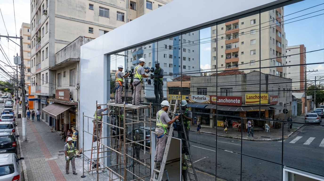 Fechamentos em Vidro em Campos dos Goytacazes‑RJ
