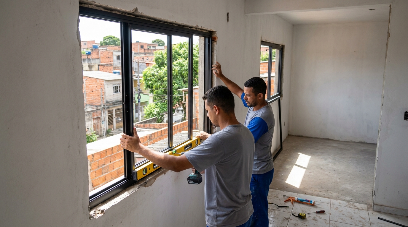 Produção de Portas e Janelas em Campos dos Goytacazes‑RJ